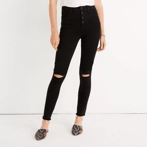 Madewell 10” high rise jegging (road tripper)